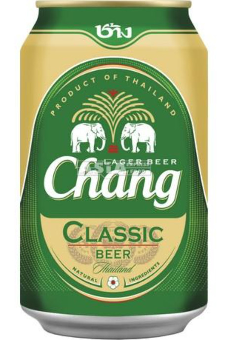 Bier 5% Alk. - Plato 11,1 CHANG 24x330ml