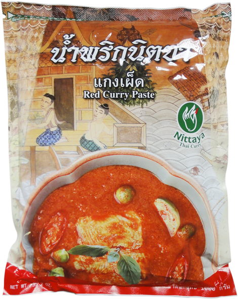 Currypaste rot NITTAYA 10x1kg