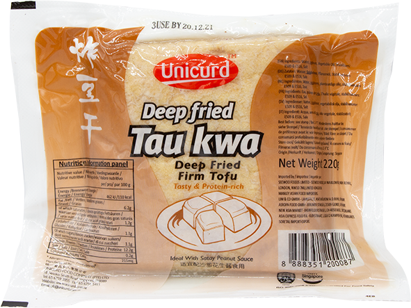 Tofu Tau Kwa frittiert Unicurd 24x220g