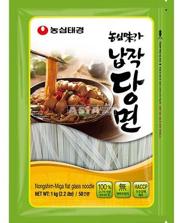 Glasnudeln aus Süßkartoffeln Miga breit NONGSHIM 10x1kg