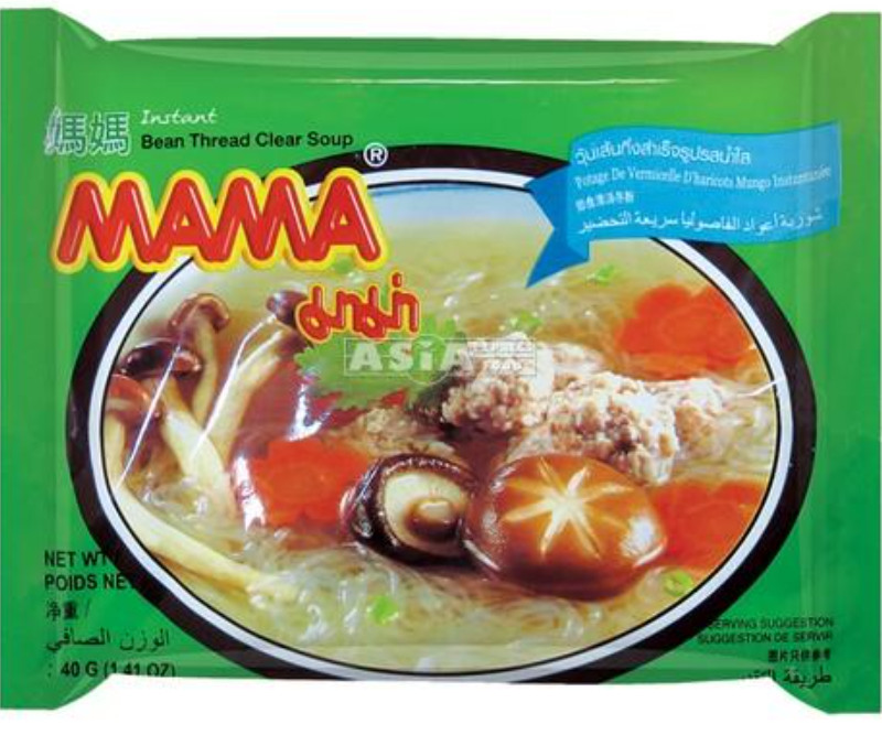 Instant Bohnen Vermicelli Klare Suppe MAMA 30x40g