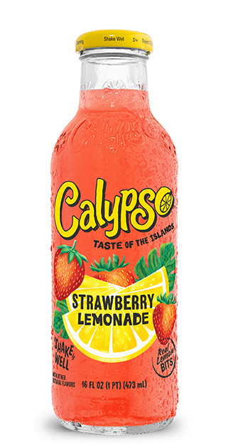 Limonadengetränk Strawberry Style Calypso 12x473ml