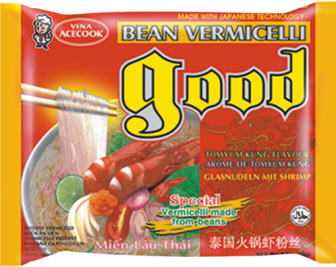 Innudeln Glasnudeln Tom Yum "Good" VINA ACECOOK 12x55g
