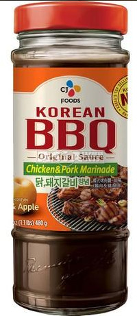 Korean BBQ Huhn & Schwein CJ 12x480g