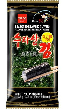 Seetang Snack gewürzt SURASANG 30x18,4g (8x2,3g)