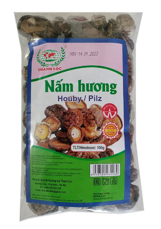 Shiitake Pilze getrocknet Thanh Loc 30x100g