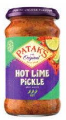 Limetten gewürzt eingelegt scharf Pataks 6x250ml